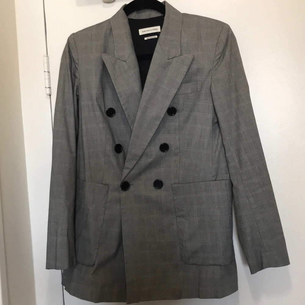 **SOLD**  Isabel Marant check blazer